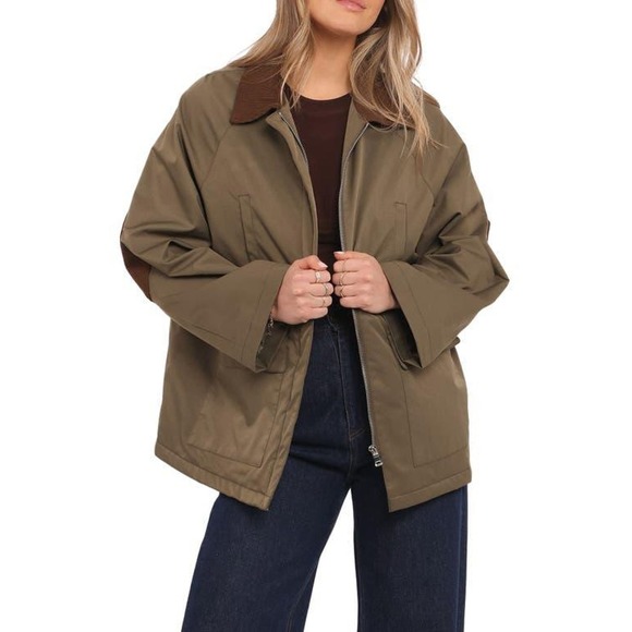 Petal + Pup Jackets & Blazers - Petal + Pup Women's Green Hartley Barn Jacket | Small